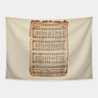 It Is Well With My Soul Tattered Hymn Tapestry