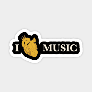 I Love Music Magnet