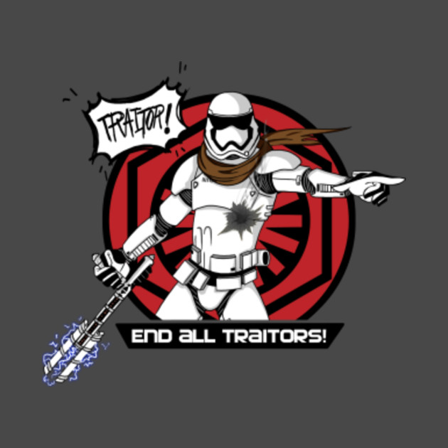 Star Wars: The Force Awakens - First Order Riot Control Stormtrooper AKA TR-8R - Traitor - T