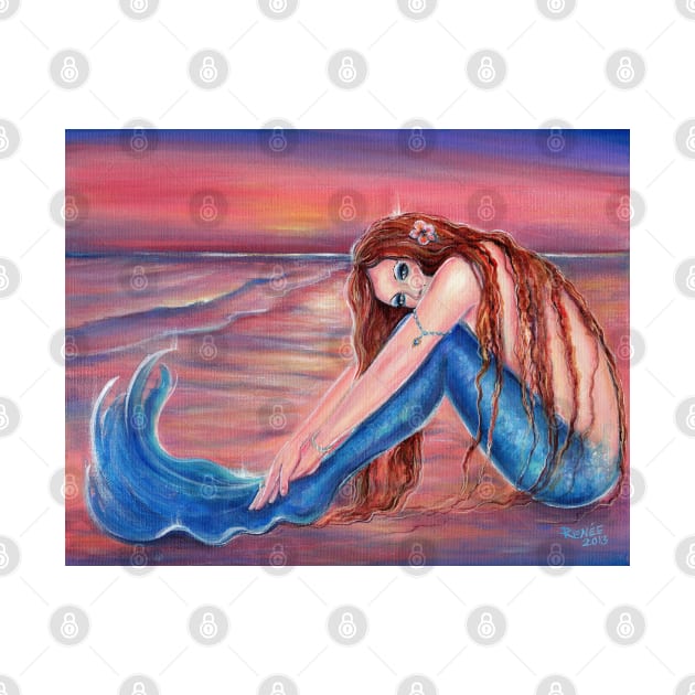 Touched by the sun mermaid by Renee Lavoie by ReneeLLavoie