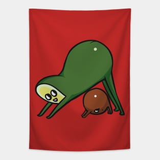 Avocado Yoga Tapestry