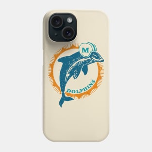 Miami Dolphins 1965 Retro Phone Case