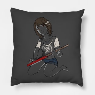 Guitar Girl Pillow