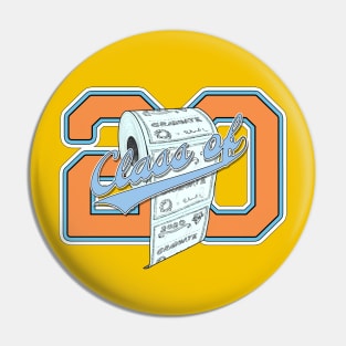 Class of 2020 Funny Toilet Paper Seniors and Graduation Pin