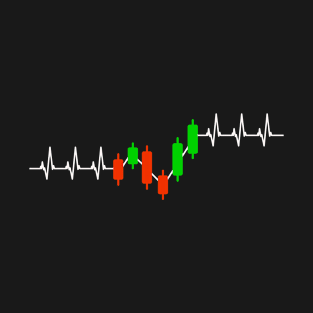 Stock Trade Heartbeat, Stock, Trading Heartbeat, Forex, Day Trader, Stock Trading, Investor Gift, Gamestonk T-Shirt