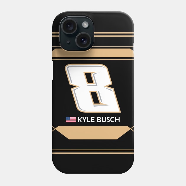 Kyle Busch #8 2023 NASCAR Design Phone Case by AR Designs 