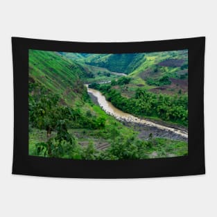 Uplands of Negros Occidental Philippines Tapestry