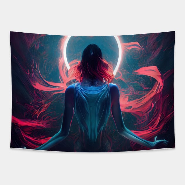 Looking into the void Tapestry by phxartisans