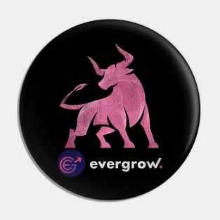 Bull Market Evergrow Crypto EGC Coin To The Moon Crypto Token Cryptocurrency Wallet Birthday Gift For Men Women Kids Pin