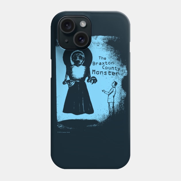 Braxton County Monster #4 Blue Phone Case by AWSchmit