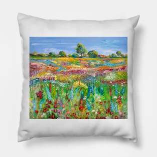 Forest Flowers Pillow