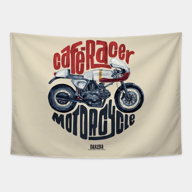 cafe racer Tapestry by dareba