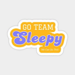 Go Team Sleepy Magnet