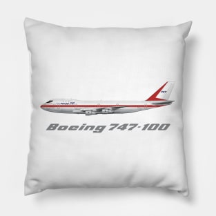 The First 747 Ever Built Pillow