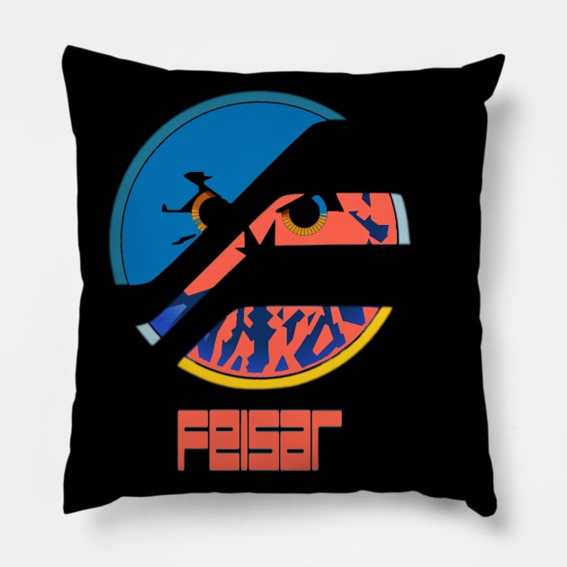 feisar Pillow by 2Divided