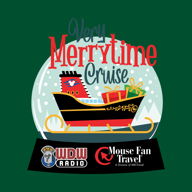 WDW Radio Very Merrytime Cruise Logo by wdwradio