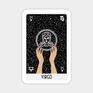 Virgo Tarot Card Magnet