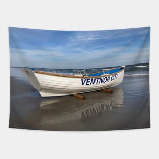 Ventnor Lifeguard Boat Tapestry