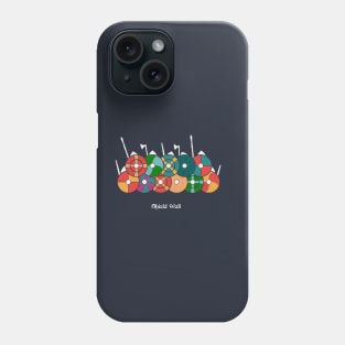 The Saxon Shield Wall (Coloured Version) Phone Case