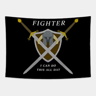Fighter Tapestry