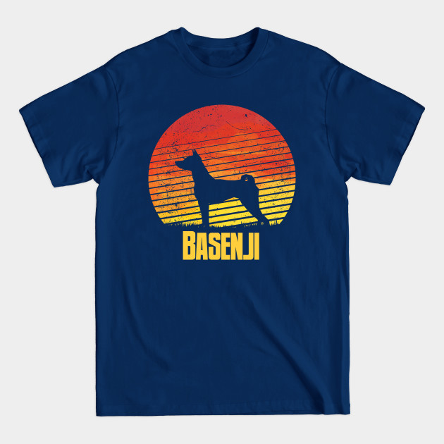 Discover Sunset Basenji - Gift For Basenji Owner Basenji Lover - Basenji - T-Shirt