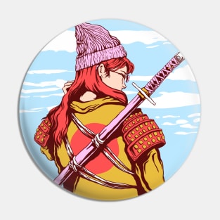 Tomoe Gozen Pin