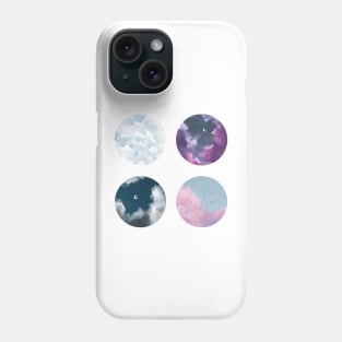 Soft Clouds Set Phone Case