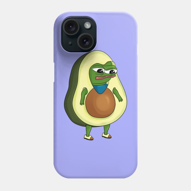 Avocado Fren Phone Case by Emperor Frenguin