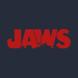 Boat & Fin [Jaws] T-Shirt