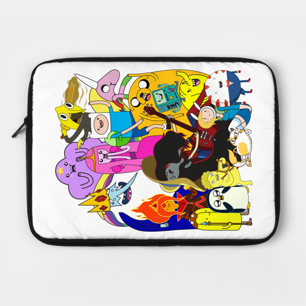 Adventure Time Finn And Jake Laptop Case Teepublic