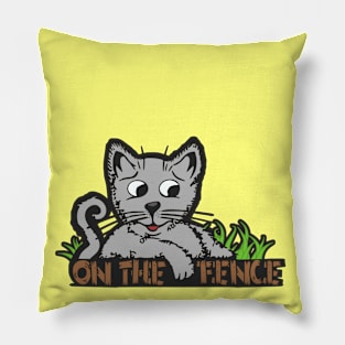 On the Fence Pillow