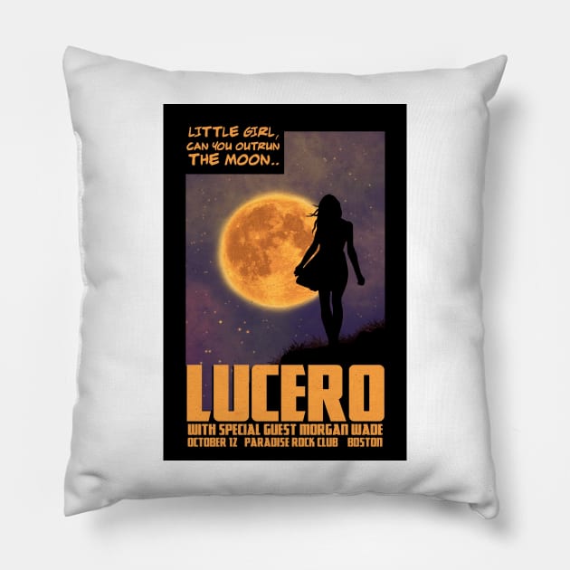 Little Girl The Moon Pillow by tinastore