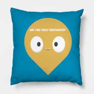 Getting vaccinated Pillow