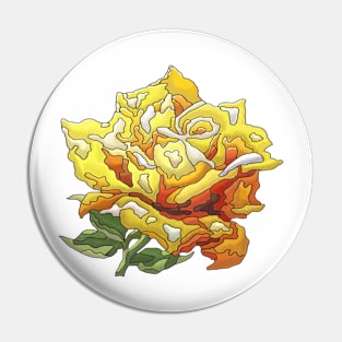 Floral Elegance Pin