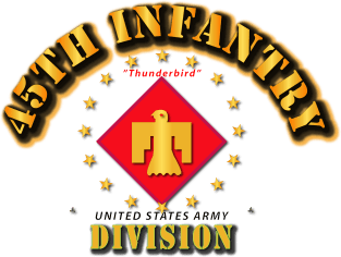 45th Infantry Division - Thunderbird Magnet