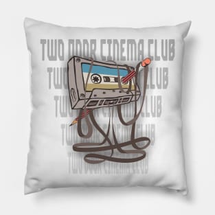 Two Door Cinema Club Cassette Pillow