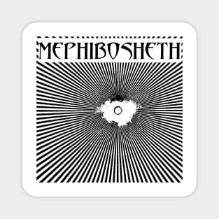 Meshuggah Album Cover Parody Mephibosheth Metal Logo Magnet