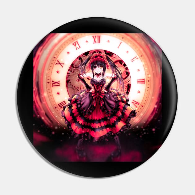 Date A Live - Tokisaki Kurumi Pin by AbdsamadDEV