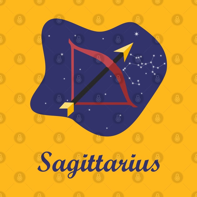 Sagittarius Zodiac Sign Constellation Sky by zadaID