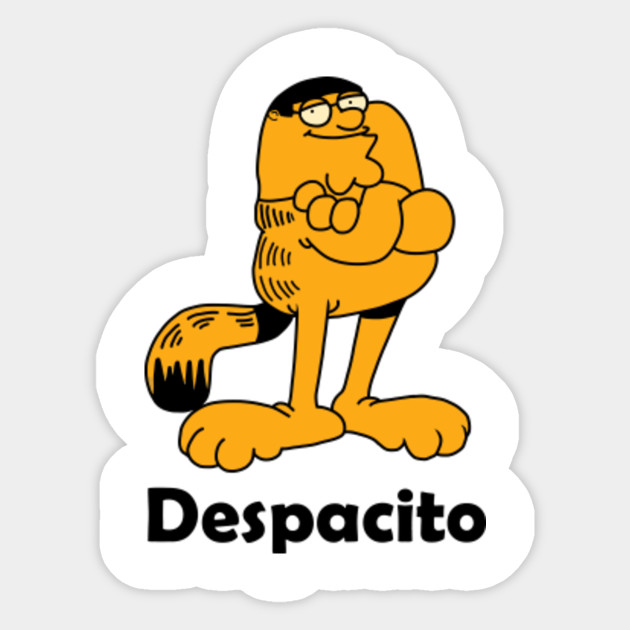 Despacito Garfield Despacito Garfield Sticker Teepublic