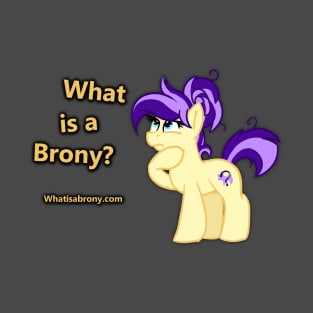 What is a Brony? Floating Text T-Shirt