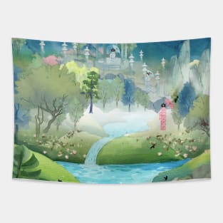 Path to the forest Tapestry