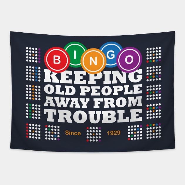 Bingo Tapestry by manospd