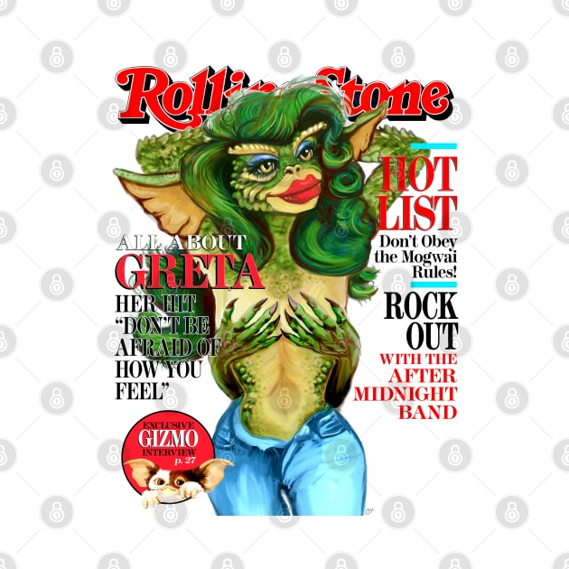 Greta Gremlin 1980s Pop Culture Gremlins Movie by HelloHarlot