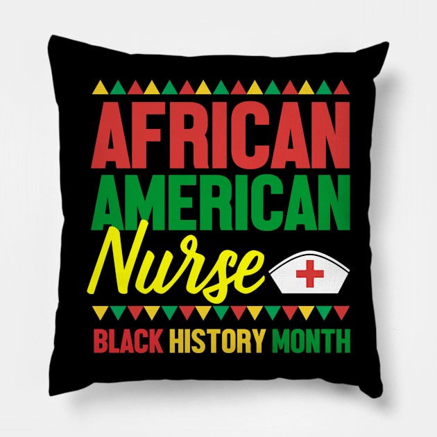 African American Nurse Pillow by WiZ Collections