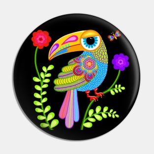 Mexican Toucan Pin