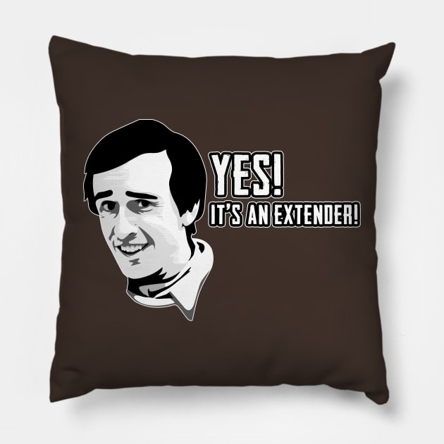 Alan Partridge Extender Quote Pillow by Nova5