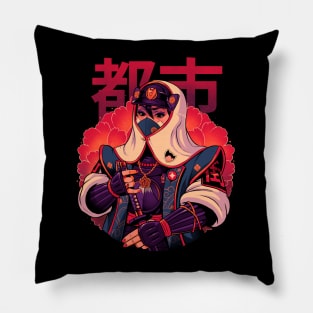 Urban Samurai Pillow