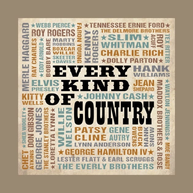 Every Kind Of Country Music by PLAYDIGITAL2020