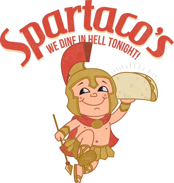 Spartacos Kids T-Shirt by ppmid